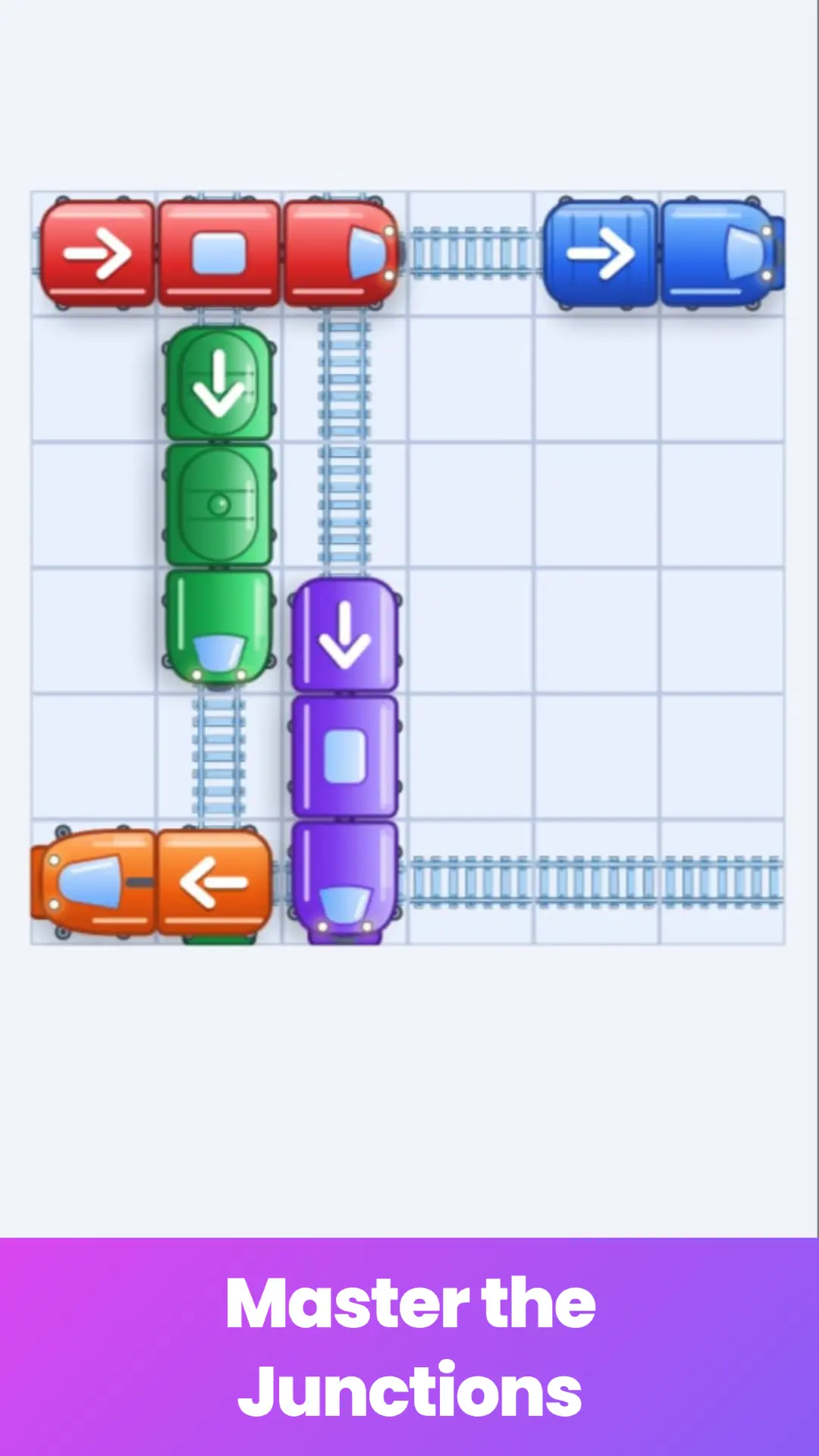 Rail Out Junction Puzzle